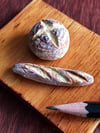BOULE AND BAGUETTE BREAD FOOD MODEL–SAMPURU