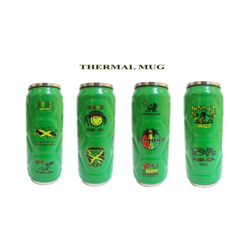 Green Jamaica Thermal Mug 
