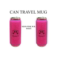 Neon pink Thermal mug