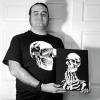 Image 3 of Skella Cool Skull Shades shirt / Art Print