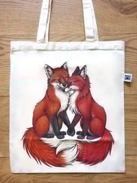 Foxes Tote Bag