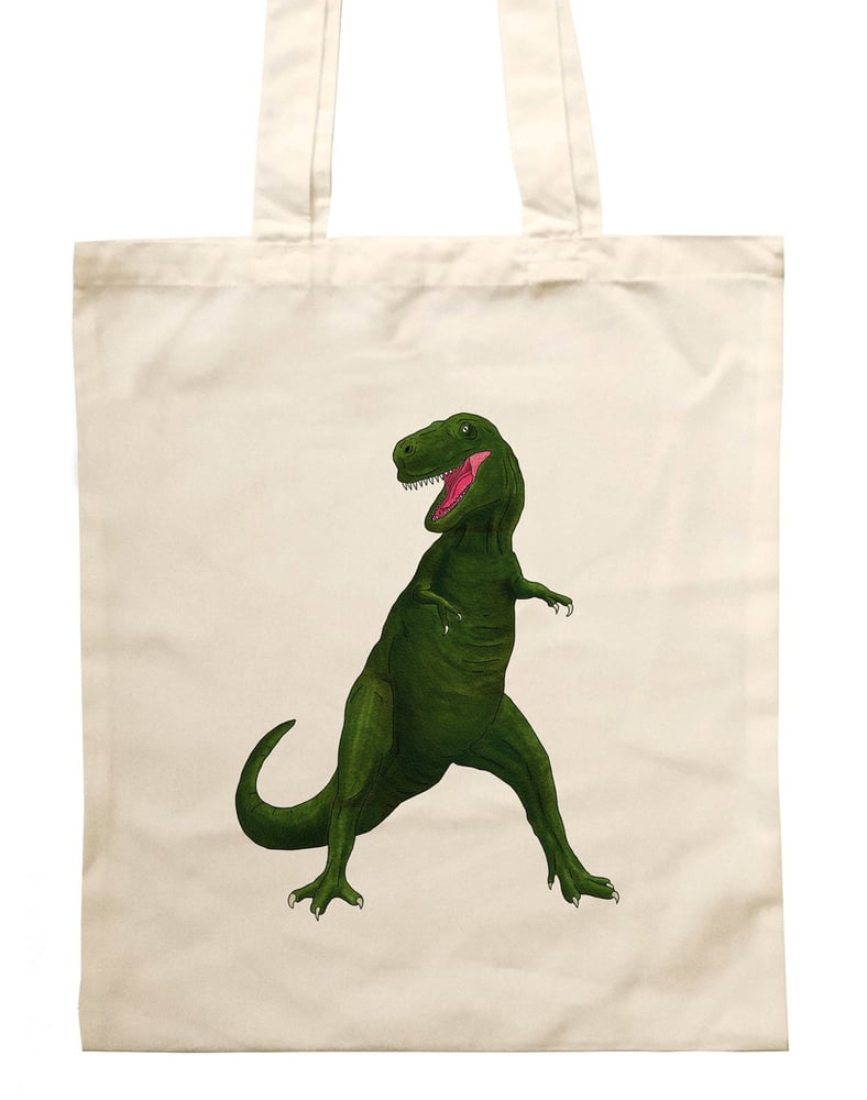 Image of Dinosaur Tote Bag