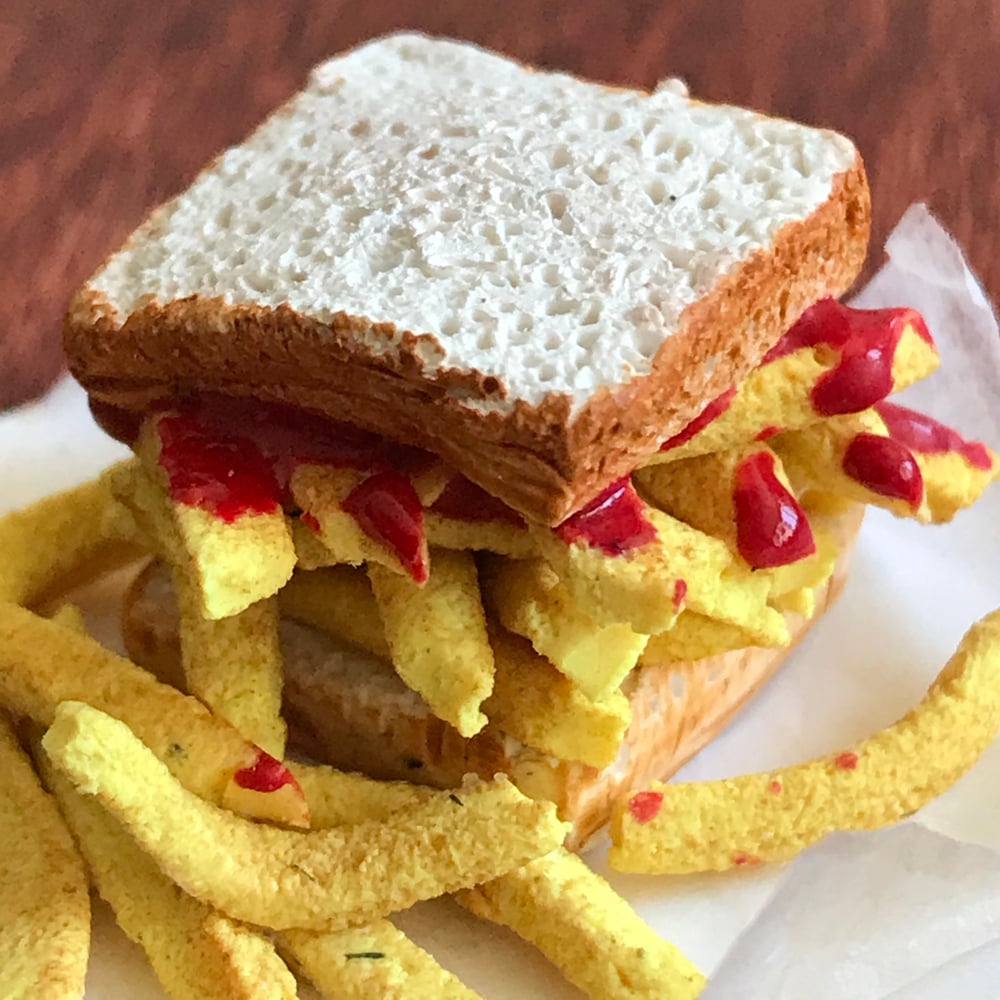 CHIP BUTTY SANDWICH FOOD MODEL–SAMPURU