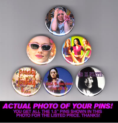 Image of Jawbreaker - Set of Six 1.5" Pins