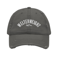 Image 4 of Welterweight Distressed Dad Hat (3 colors)