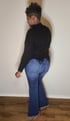 Blue Jean Bell Bottoms Image 2