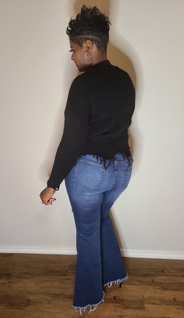 Blue Jean Bell Bottoms Image 2