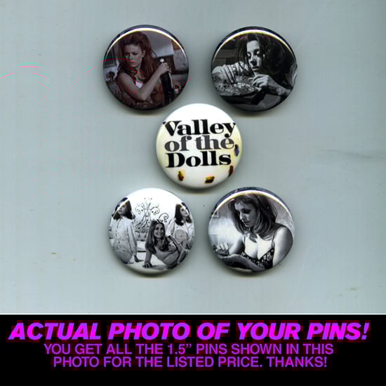 Image of Valley of the Dolls - Set of Five 1.5" Pins