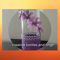 Purple vase