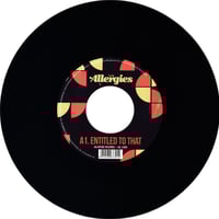 Image 1 of The Allergies - Entitled To That b/w Get Down On You (7")