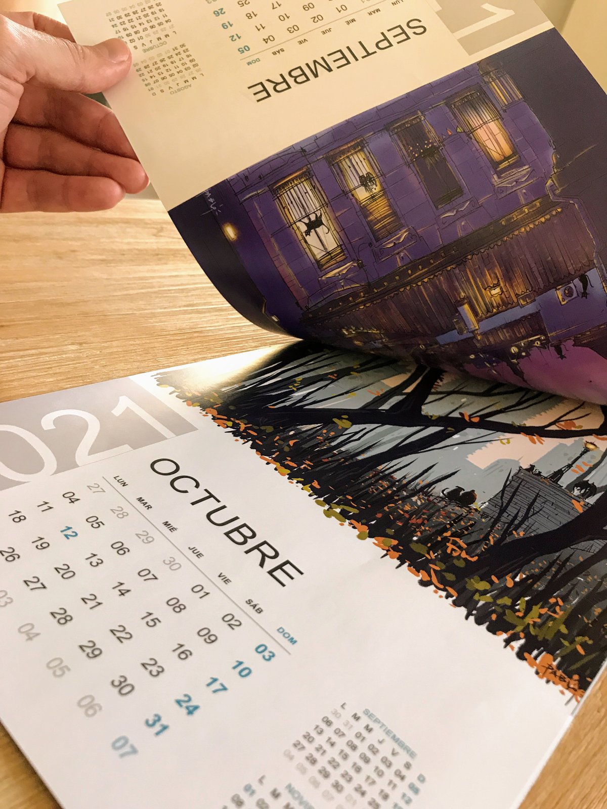 CALENDARIO TRAPALLEIRO 2021