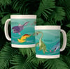 Dinosaur Mug: Mesozoic Sea Creatures