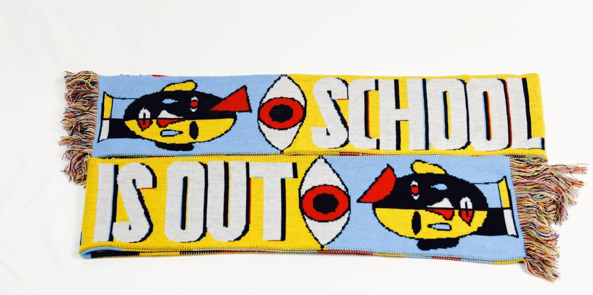Image of SCHOOL'S OUT SCARF