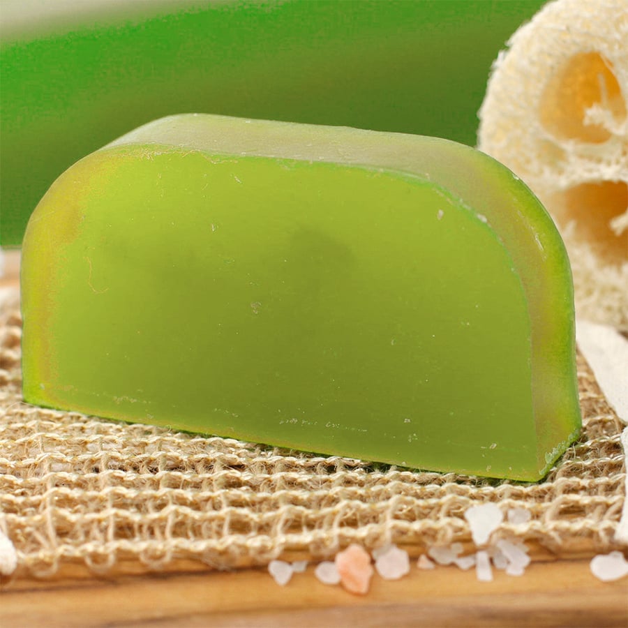 Image of Coconut & Lime Solid Shampoo with Argan Oil 100% Organic (Pack of 3)