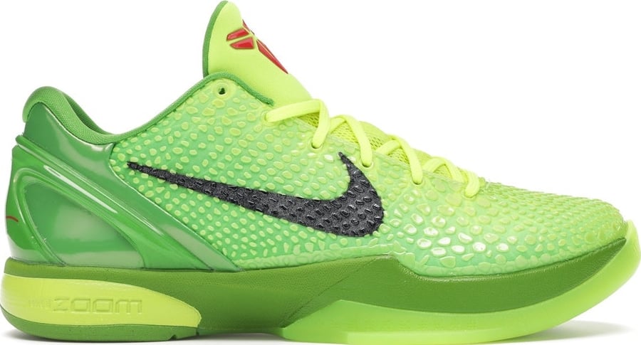 Image of Nike Kobe 6 Protro "Grinch" Sz 10  