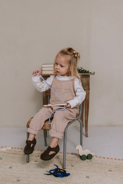 Image of Jouet de laçage Perroquet