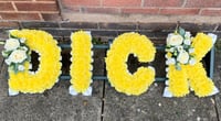 Image 2 of Personal funeral lettering 