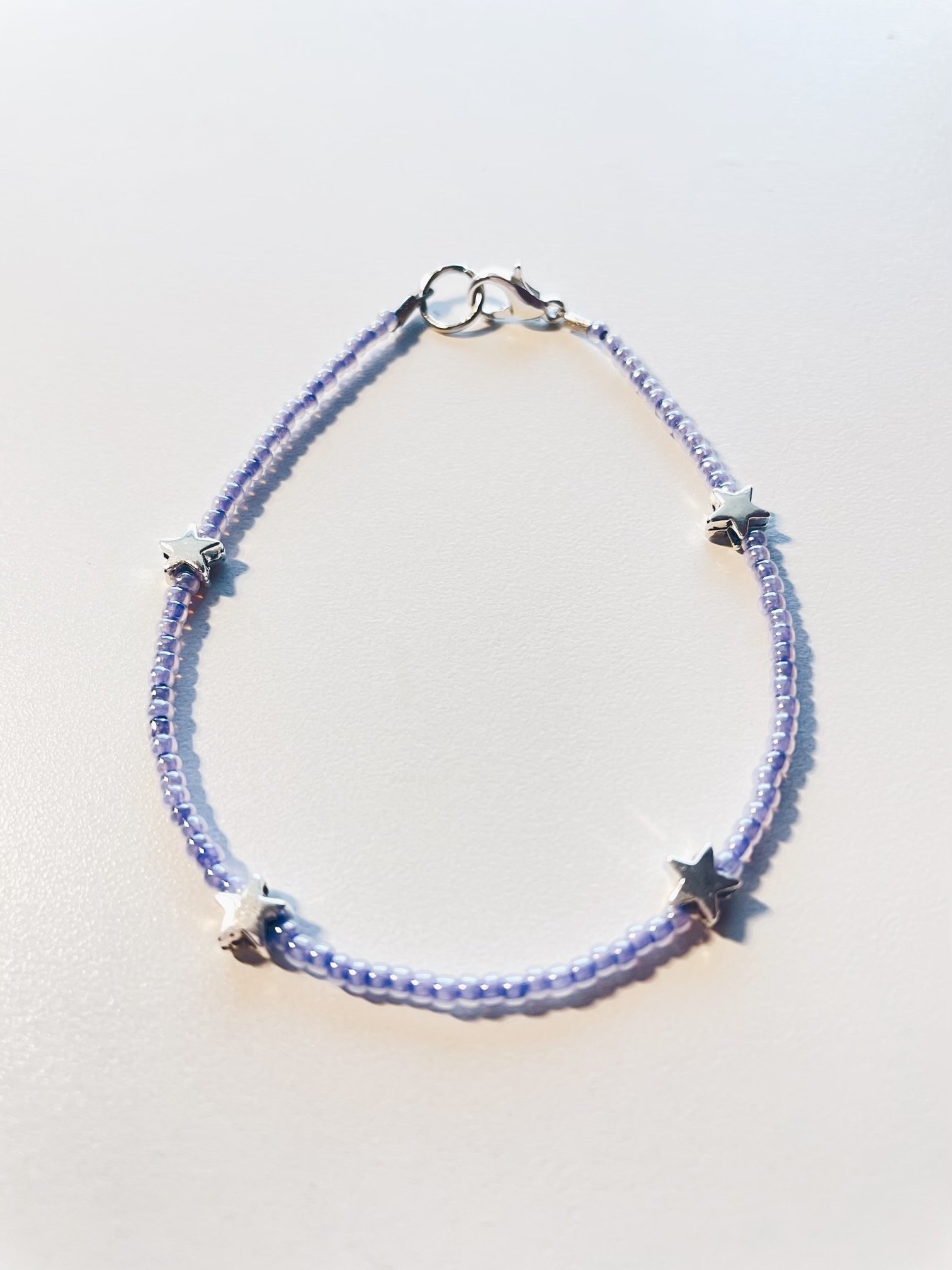 Image of purple star bracelet