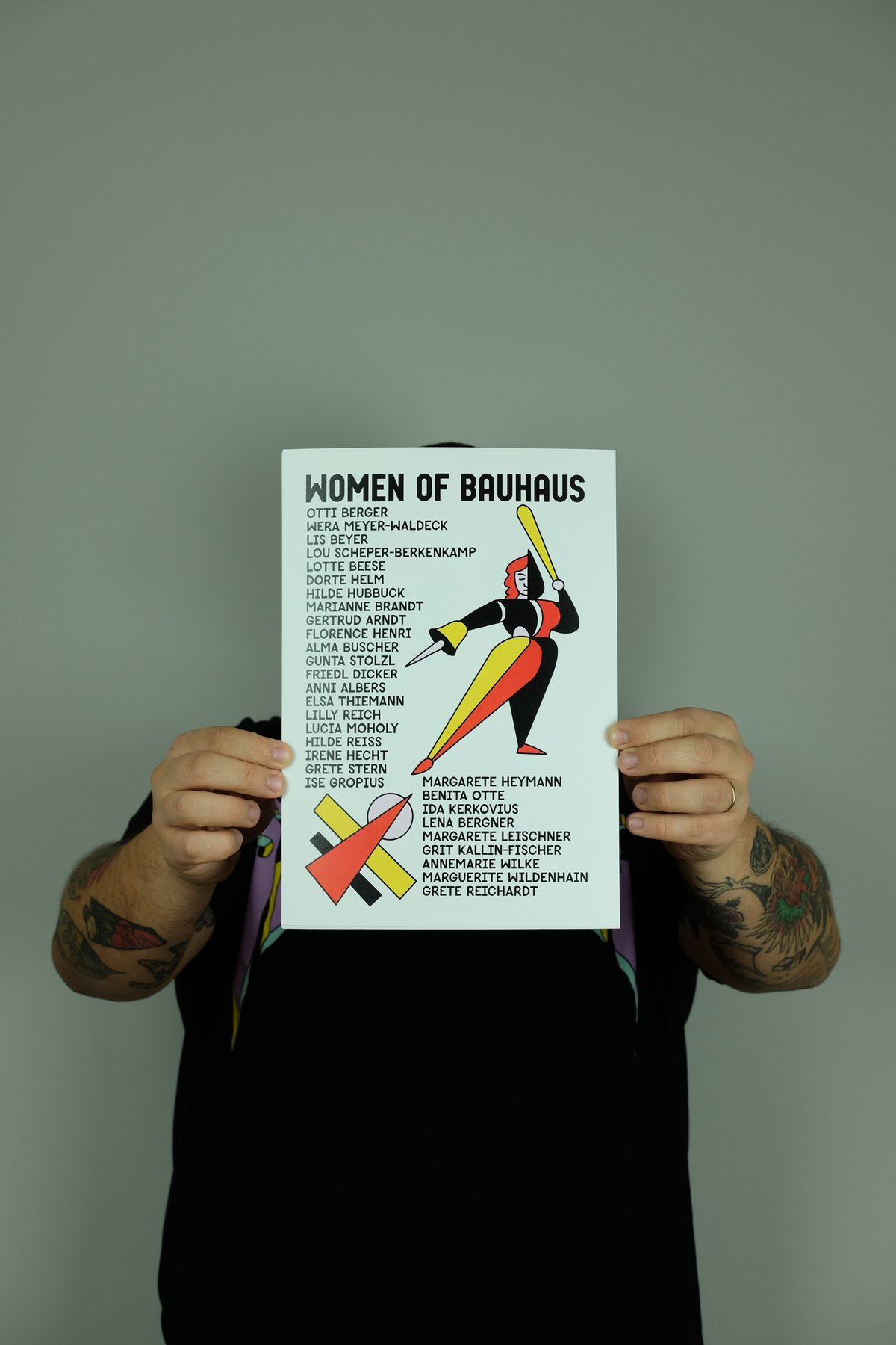 Image of ON SALE- PACK OF PRINTS - WOMEN OF BAUHAUS