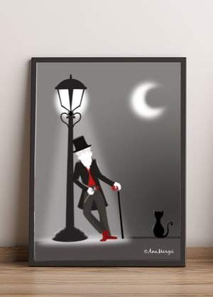 Lámina Tarot Nº 9: 'El Ermitaño' / 'The Hermit'