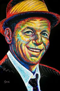 Frank Sinatra by Jeff Williams (Premium Canvas Prints)