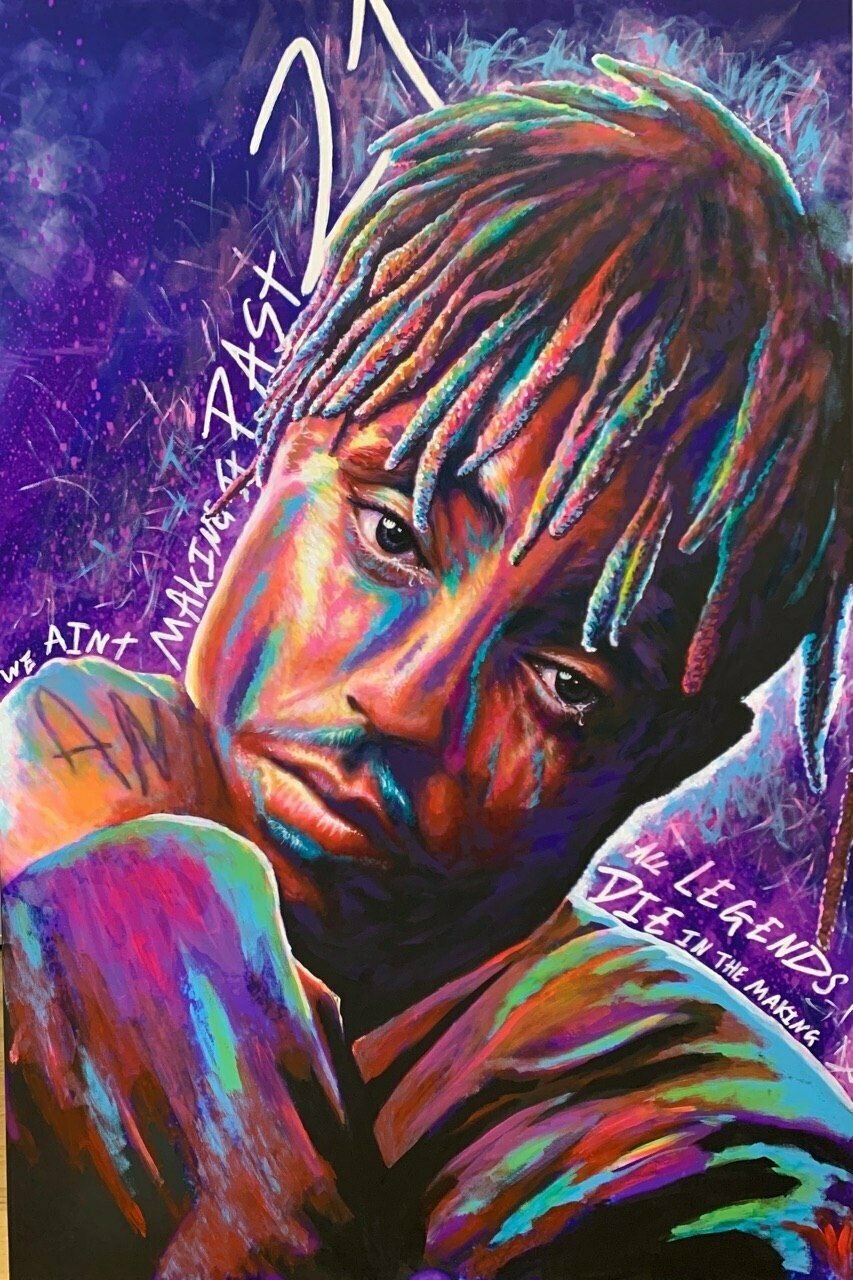 Juice Wrld by Jeff Williams (Premium Canvas Prints) | BowieGallery