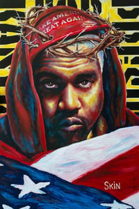 Kanye West by Jeff Williams (Premium Canvas Prints)