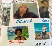 Image 3 of Personalized 17x17 pillows FRONT ONLY