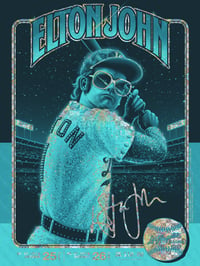 ELTON JOHN 1975 SEQUINS FOIL VARIANT