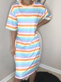 Multi-Colour Shirt Dress