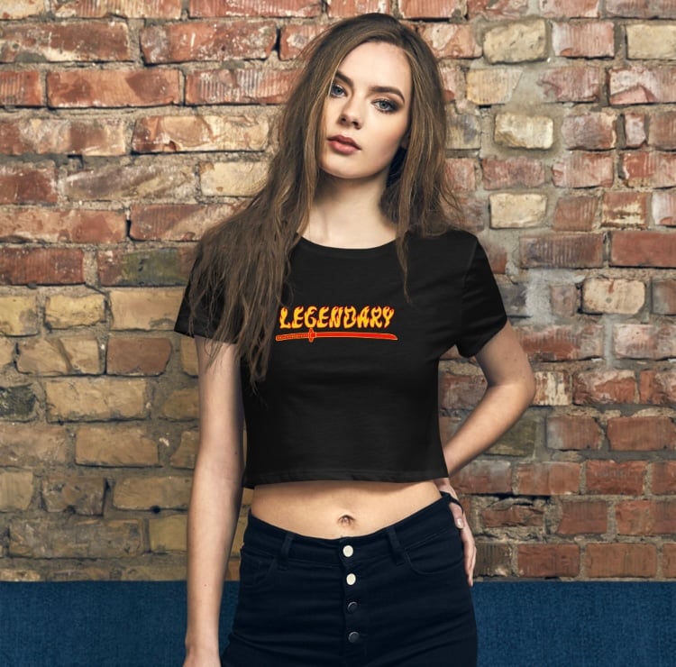 Image of Legendary Katana Crop Top