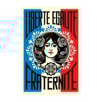OBEY - LIBERTÉ EGALITÉ FRATERNITÉ 