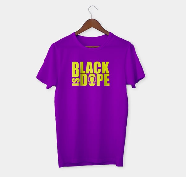 Image of Omega Black Is Dope Tshirt