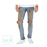 Image 1 of Rust Jeans