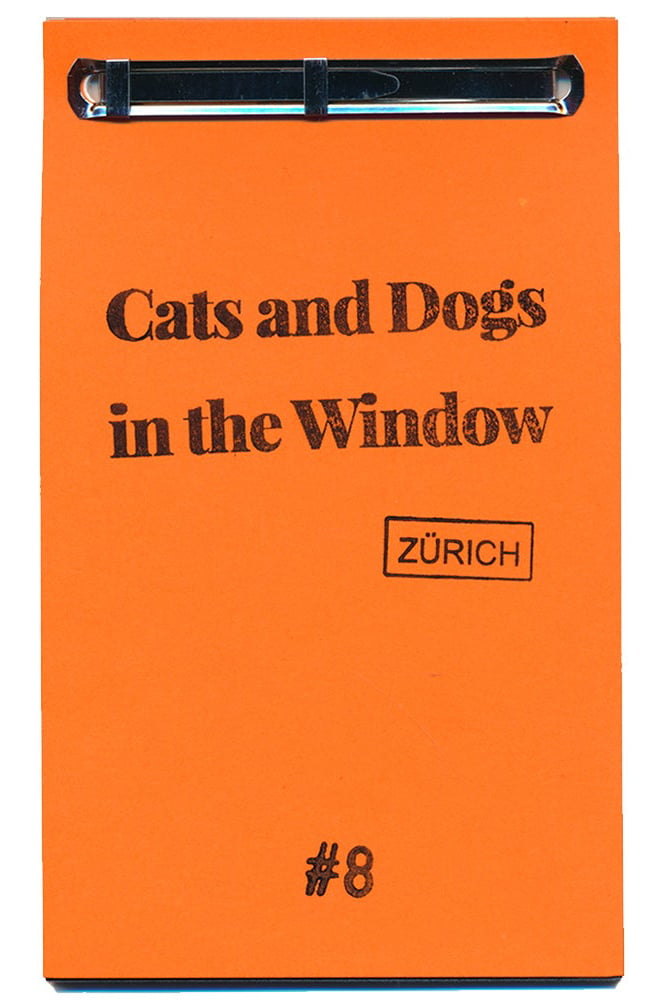 Image of [SIGNED] Cats and Dogs in the Window #8 ZÜRICH special 