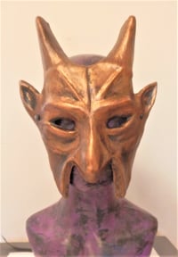 Image 2 of Bronze Devil Mask
