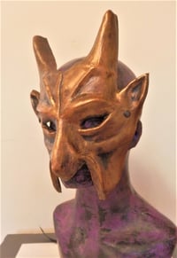 Image 3 of Bronze Devil Mask