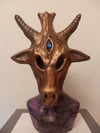 Bronze Baphomet Mask 