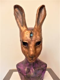 Image 3 of Bronze Hare Mask 