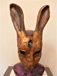 Image 5 of Bronze Hare Mask 