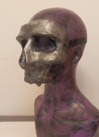 Image 2 of Silver Skull Mask 