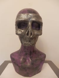 Image 3 of Silver Skull Mask 