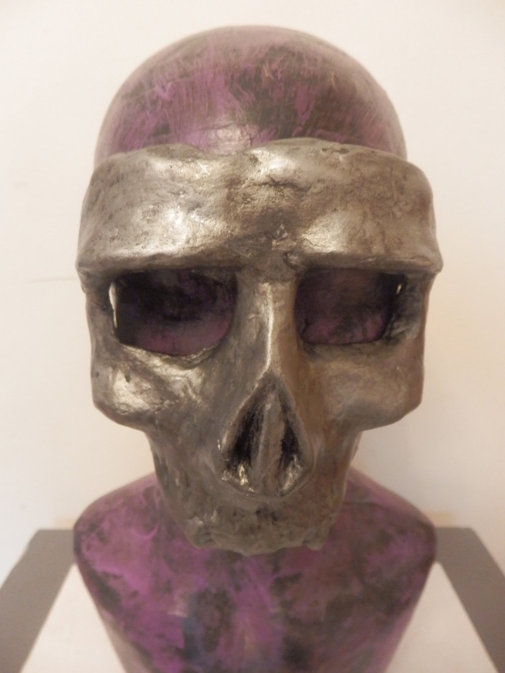 Silver Skull Mask 