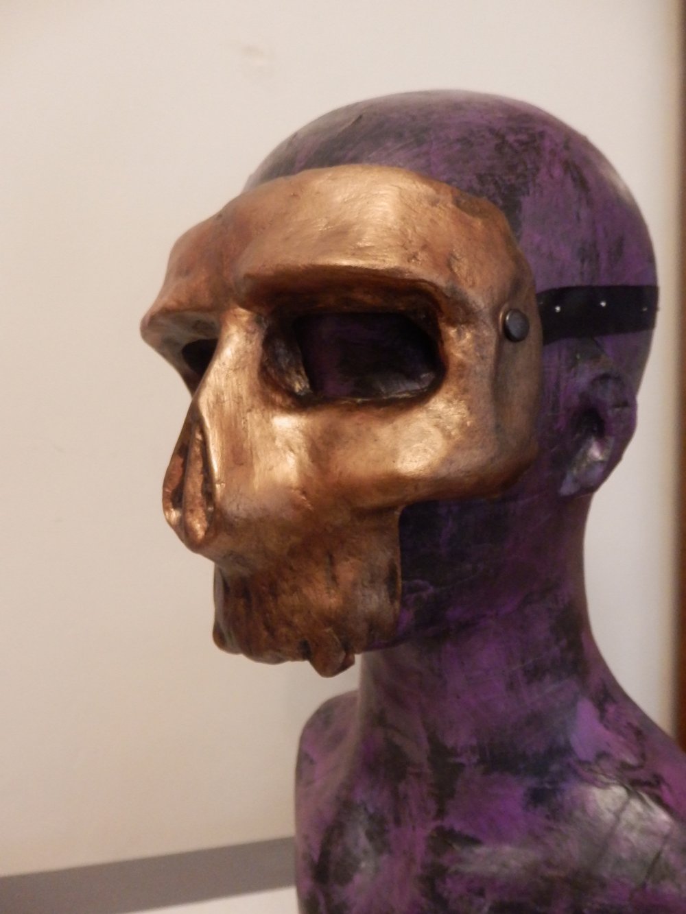Bronze Skull Mask 