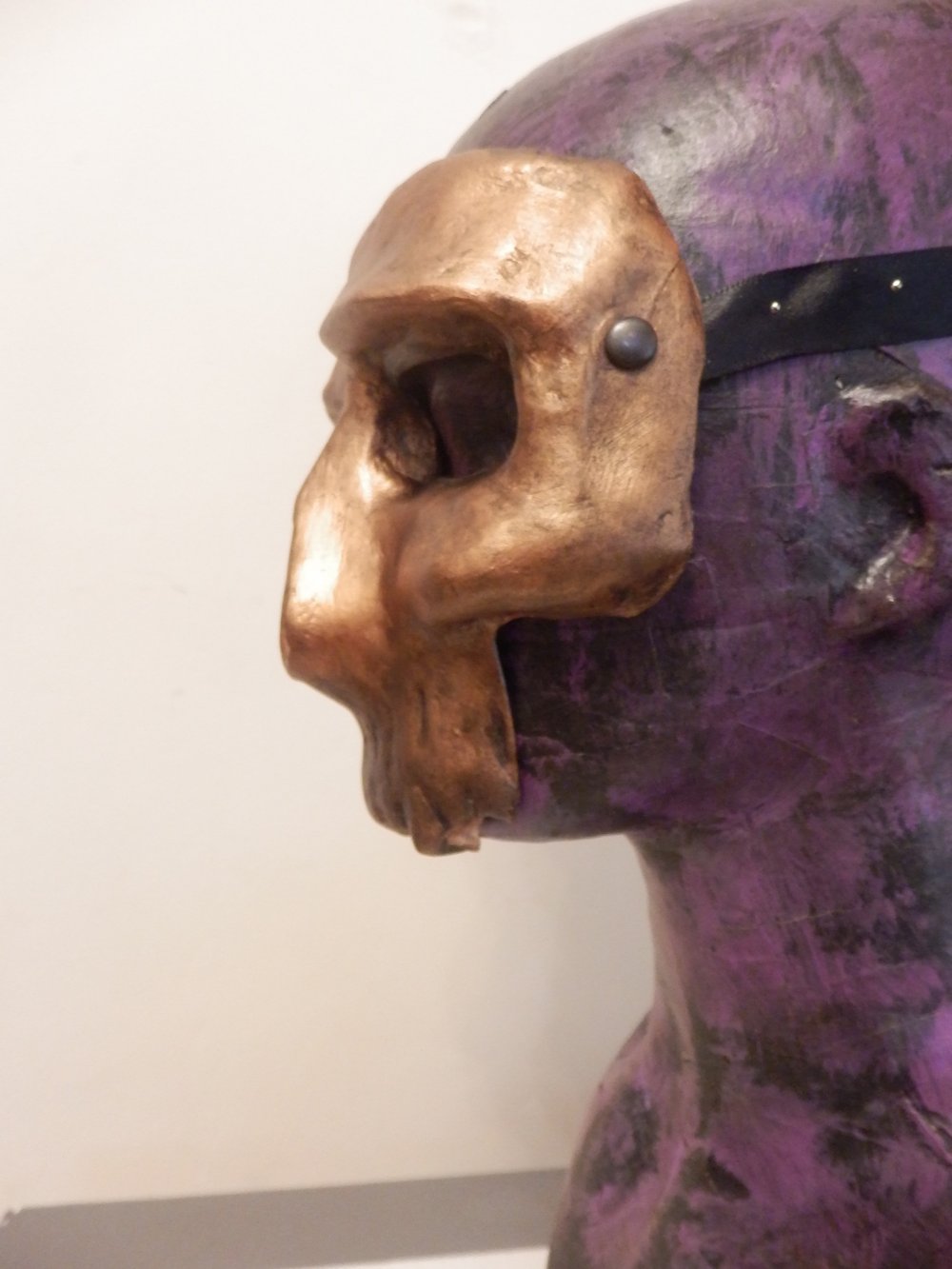 Bronze Skull Mask 