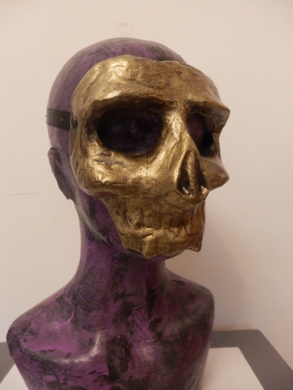 Gold Skull Mask