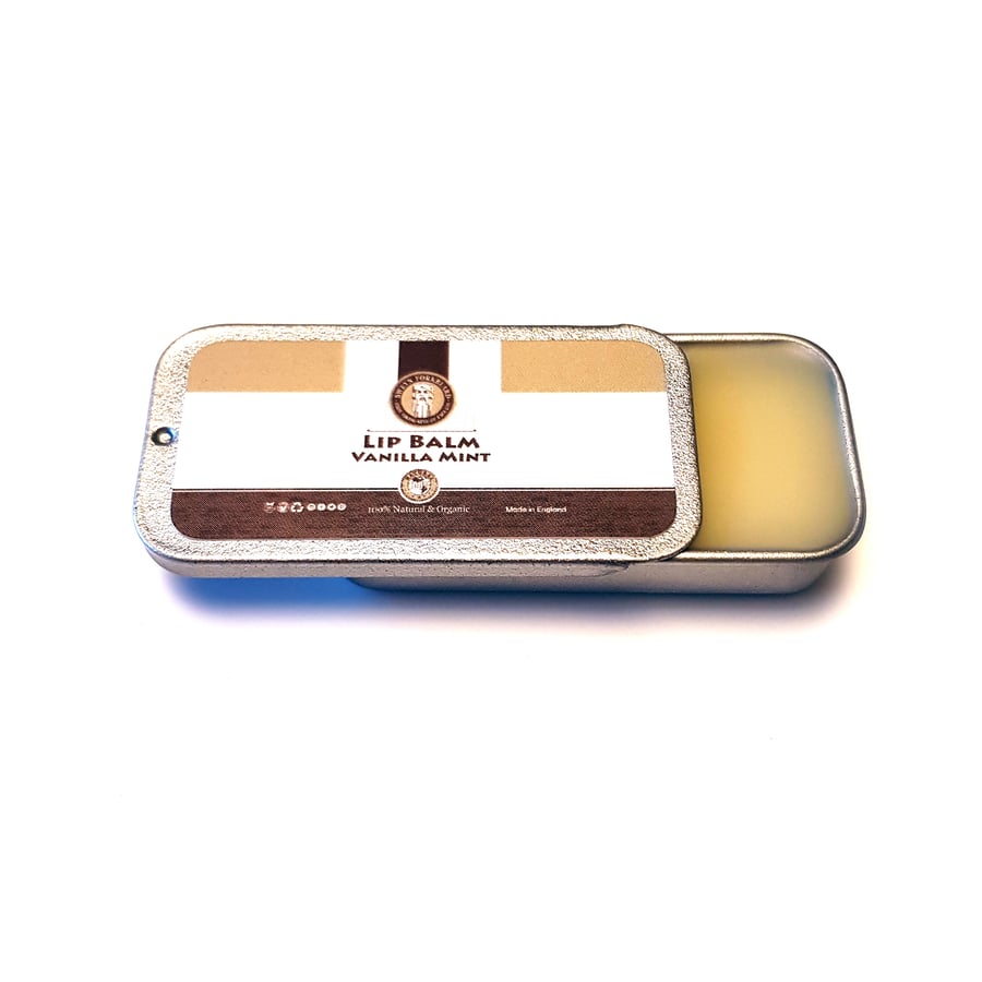 Image of Lip Balm Vanilla Mint 100% Natural & Organic 10ml