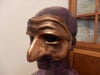 Bronze Pulcinella Mask