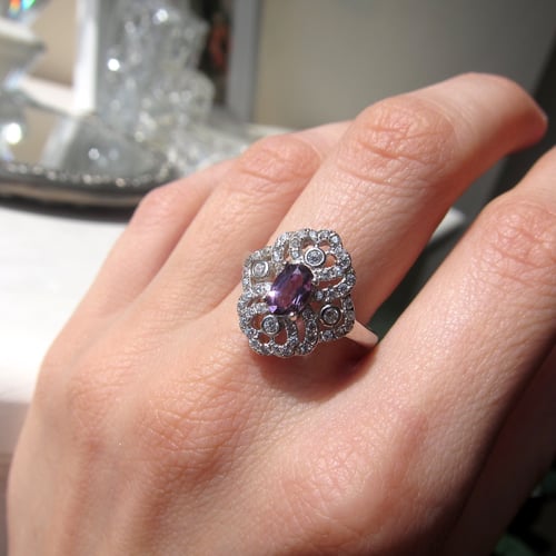 Image of Folklore amethyst ring 