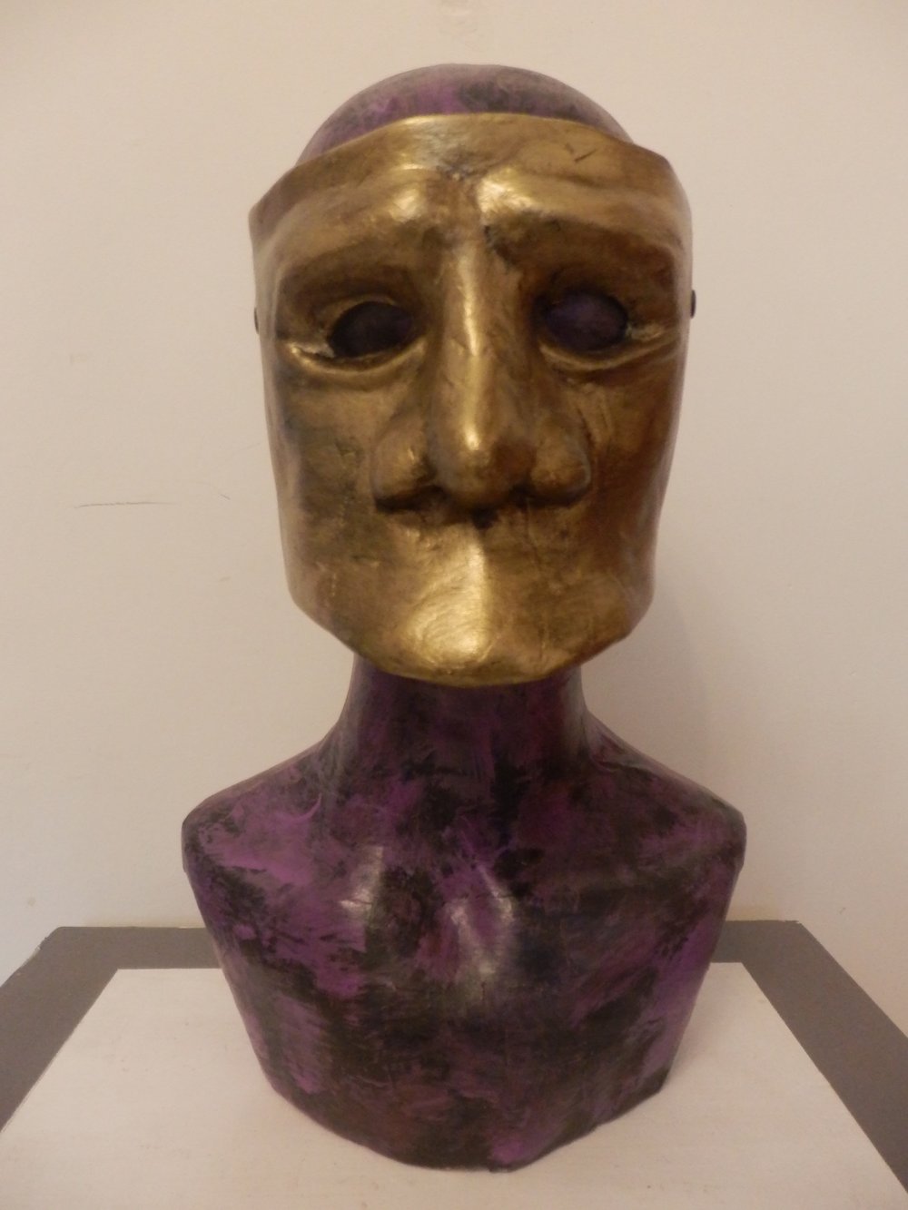 Gold Bauta Mask